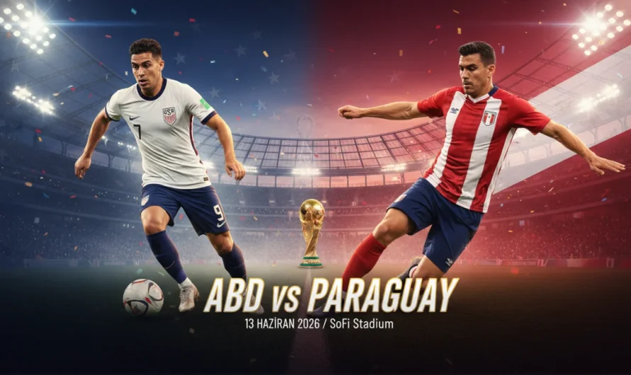 2026 Dünya Kupası: ABD ve Paraguay Sahada Kozlarını Paylaşıyor